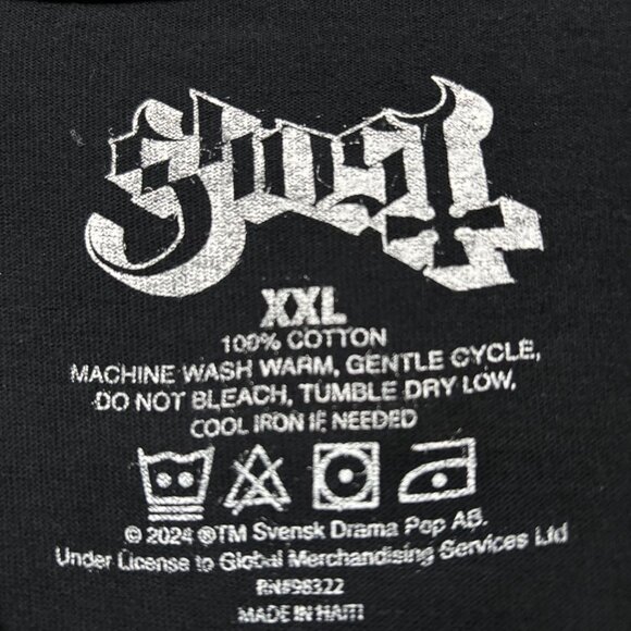 Ghost Cardinal Copia Dark Arts Mystic Goth Metal T-Shirt XXL - Picture 4 of 4